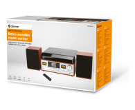 Denver Retro wieża stereo Denver MRD-52 z gramofonem light wood - 1535097 - zdjęcie 8
